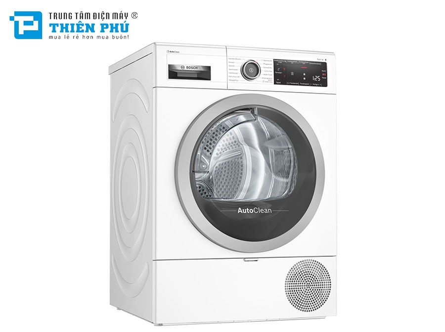 Máy Sấy Quần Áo Bosch 8Kg WTX87M20 Serie 8