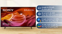 Smart Tivi Sony 55 inch 4K KD-55X75K có ưu, nhược điểm gì? Có nên mua không?