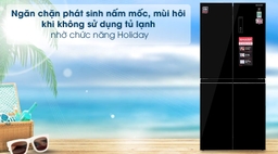 Tìm hiểu chiếc tủ lạnh Sharp SJ-FXP480VG-BK dung tích 401 lít