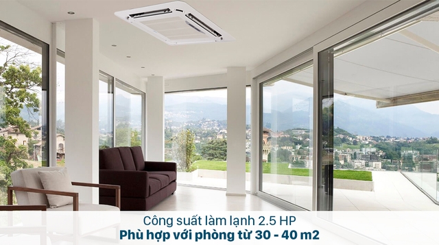 Đánh giá chi tiết điều hòa âm trần 36000btu Midea MCD1-36CRN8 có tốt không?