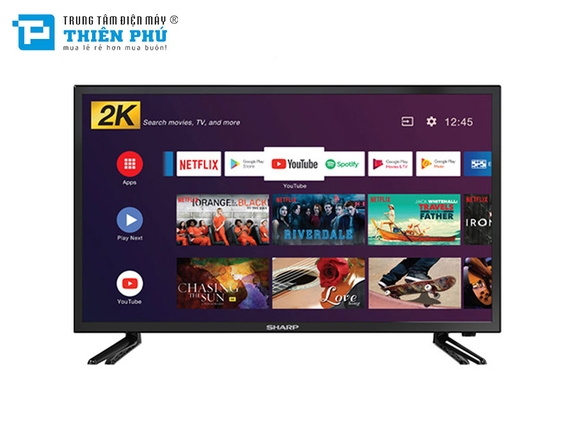 Android Tivi Sharp 2T-C32DE2X HD 32 inch