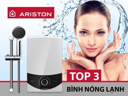 Top 3 bình nóng lạnh Ariston bán chạy nhất tháng 11 năm 2022