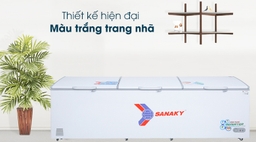 Lý do nên mua tủ đông Sanaky Inverter VH-1399HY3 1 Ngăn Đông 1300 Lít