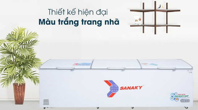 Tủ đông Sanaky VH-1399HY3 cực tiện lợi nhờ công nghệ hiện đại
