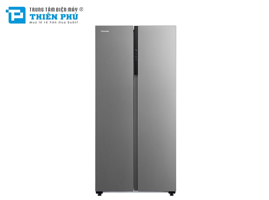 Tủ Lạnh Toshiba Side By Side Inverter 460 Lít GR-RS600WI-PMV(49)-SL