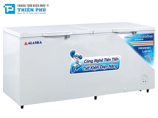 Tủ Đông Alaska HB-890C 1 Ngăn 2 Cánh 588 Lít