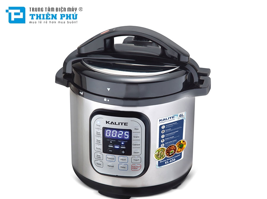 Nồi Áp Suất Điện Đa Năng Kalite KL-636