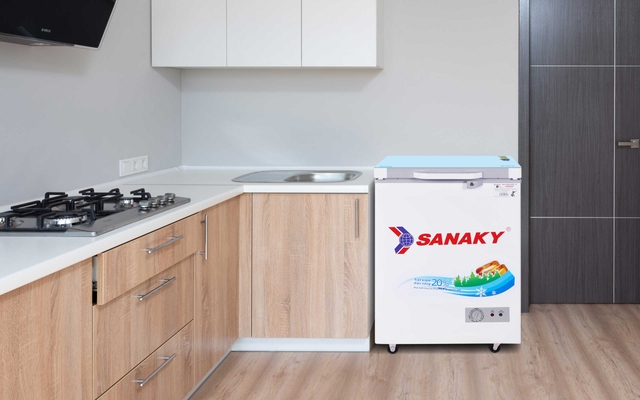 Tủ đông Sanaky 100 lít VH-1599HY lựa chọn lý tưởng cho không gian chật hẹp