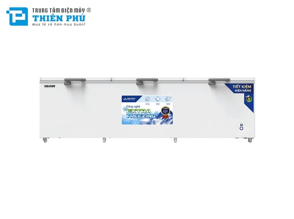 Tủ Đông Funiki Hòa Phát HPF AD61190 Dàn Đồng 3 Cánh 1190 Lít