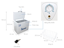 Tủ Đông Alaska BD-300 1 Ngăn Đông được trang bị những công nghệ gì ? Chất lượng ra sao?