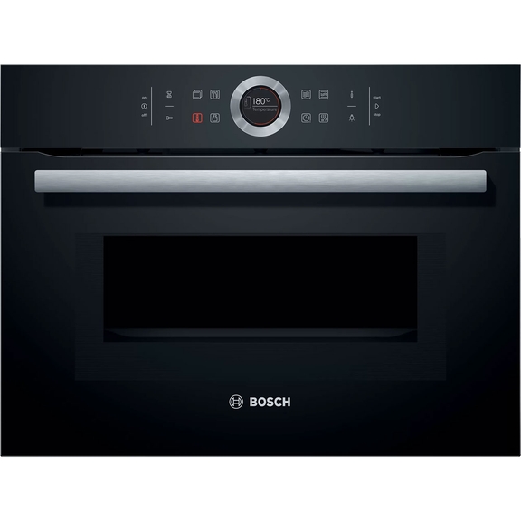 Đánh giá chi tiết ưu điểm của lò vi sóng Bosch có nướng CMG633BB1B 45 lít series 8