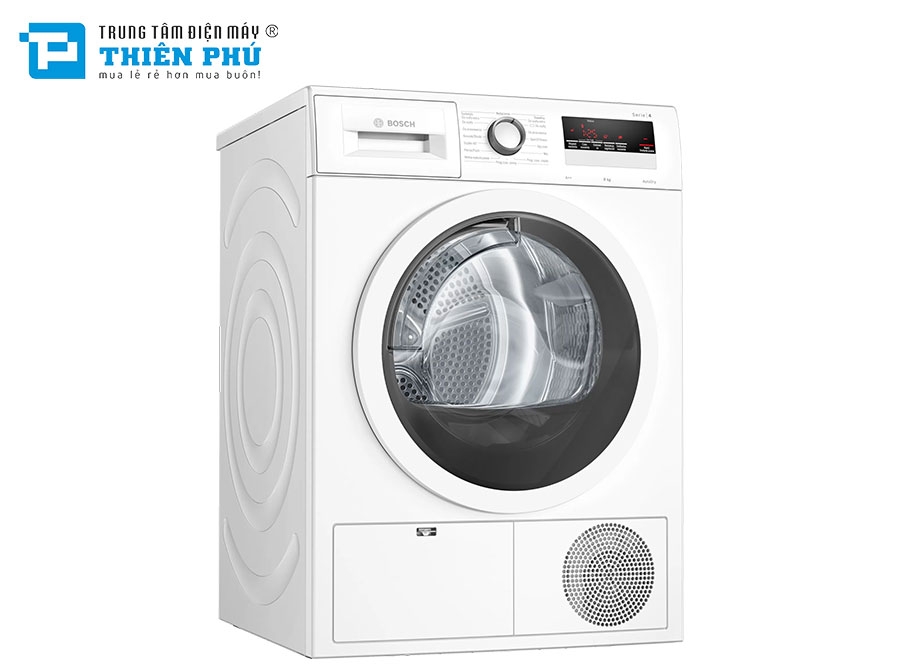 Máy Sấy Quần Áo Bosch 8Kg WTH85V0GPL Serie 4