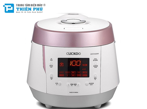 Nồi cơm Áp suất Điện tử Cuckoo CRP-PK1000S 1.8L Trắng Hồng