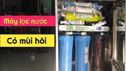 Xử lý thế nào khi máy lọc nước Kangaroo bị hôi? Nguyên nhân do đâu?