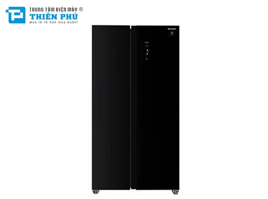 Tủ Lạnh Sharp Inverter Side By Side 600 Lít SJ-SBXP600V-BK