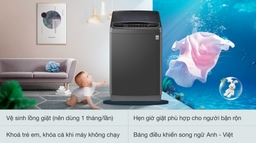 Những ưu nhược điểm cần biết khi mua máy giặt LG T2555VSAB 15,5kg