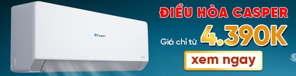 Điều hòa Casper 9000btu 1 chiều giá rẻ