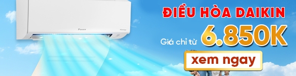 Điều hòa Daikin 9000btu 1 chiều giá rẻ nhất