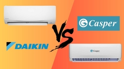 So sánh tính năng trên điều hòa 2 chiều Casper GH-09IS33 và điều hòa Daikin FTHF25VAVMV/RHF25VAVMV