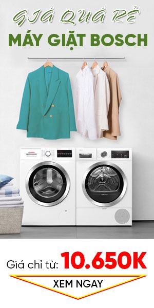 Máy giặt Bosch chính hãng giá rẻ nhất