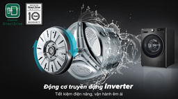 Những chiếc máy giặt LG inverter được yêu thích sử dụng nhất 2023