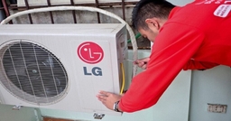 Cách lắp đặt điều hòa lg treo tường sao cho đúng quy trình