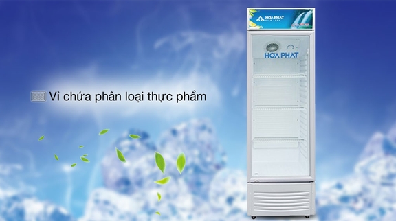 Bảo vệ độ tươi ngon của thực phẩm tối ưu với tủ mát Funiki 1 Cánh 242 Lít HSC-600F1R1