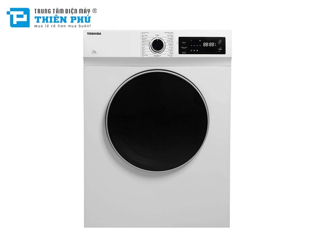 Máy Sấy Quần Áo Toshiba 7Kg TD-H80SEV(WK)