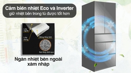 Tiện nghi, sang trọng khi có tủ lạnh Hitachi R-HW540RV(X)