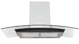 Ấn tượng với vẻ đẹp và công suất của máy hút mùi kính cong Electrolux EFC936GAR