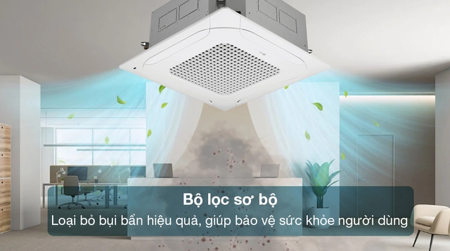 Top 4 điều hòa âm trần cassette đang sử dụng thịnh hành nhất thị trường