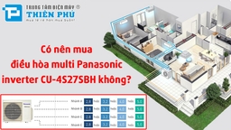 Có nên mua điều hòa multi Panasonic inverter CU-4S27SBH không?