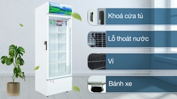 Tìm hiểu những đặc điểm nổi bật của tủ mát Sanaky Inverter 1 cánh VH-3589K3