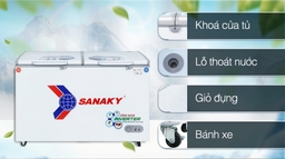 Những lưu ý cần biết khi sử dụng tủ đông Sanaky 400 lít VH-5699W3