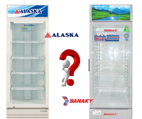 So sánh tủ mát Sanaky và Alaska – Nên chọn mua loại nào sử dụng tốt?