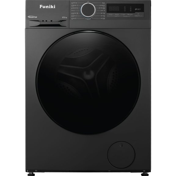 Máy Giặt Funiki Inverter 12,5kg HWM F8125ADG Giải pháp giặt giũ tối ưu cho gia đình đông thành viên
