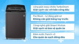 Tiết lộ 5 điểm khiến máy giặt LG T2555VSAB 15,5kg đáng mua