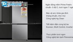 Tủ lạnh Panasonic Inverter NR-SV280BPKV: Hiện đại, sang trọng phù hợp với mọi gia đình