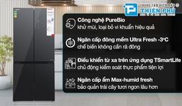 Đánh giá tủ lạnh Toshiba Multi Door Inverter GR-RF670WI-PGV(A9)-BG: Tiết kiệm năng lượng và tiện ích tối đa