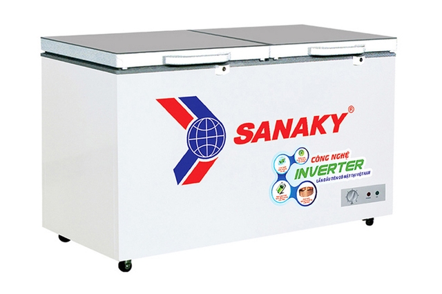 Ngân sách 10 triệu chọn ngay tủ đông Sanaky Inverter 1 ngăn đông VH-4099A4K
