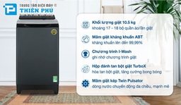 Máy giặt Aqua Inverter 10.5Kg AQW-DR105JT.BK: Đánh bại bất kỳ vết bẩn nào với công nghệ tiên tiến