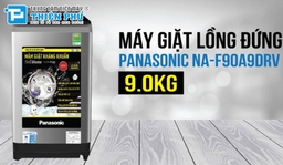 Máy giặt Panasonic 9Kg NA-F90A9DRV: Đánh thức sự tiện lợi cho cuộc sống hằng ngày