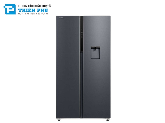 Tủ Lạnh Toshiba Inverter Side By Side 596 lít GR-RS775WI-PMV(06)-MG