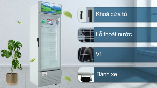 Nỗi lo hóa đơn tiền điện hàng tháng? Đã có tủ mát Sanaky 2 cánh inverter VH-258K3L