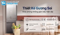 Tủ lạnh Aqua AQR-B380MA(FB) thông minh: Thay đổi không gian bếp của bạn