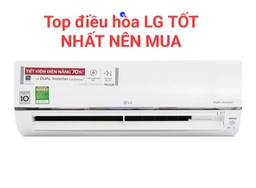 TOP điều hòa LG TỐT NHẤT tháng 12/2023