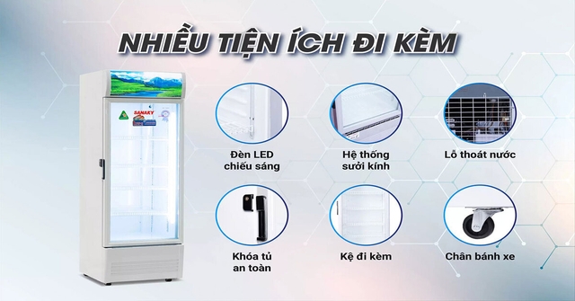 Tủ mát Sanaky Inverter 1 cánh VH-5089K3 có đáng để bạn lựa chọn?