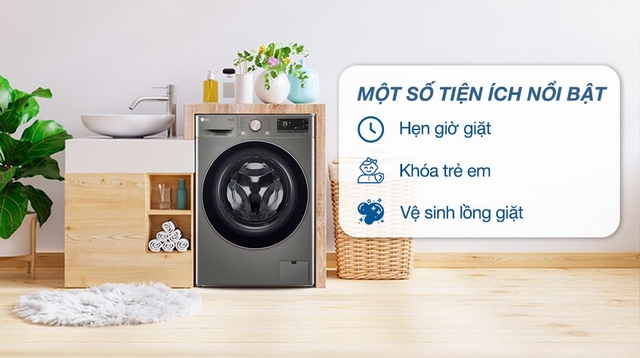 Máy Giặt LG Inverter 12Kg FV1412S3PA và những lý do bạn nên lựa chọn