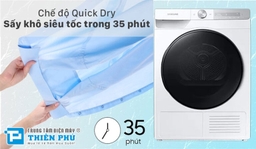 2 mẫu máy sấy quần áo Samsung 9kg DV90TA240AE/SV và DV90T7240BH/SV có điểm gì giống hay khác nhau không?