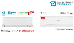 Giải thích lý do điều hòa Daikin FTXM25XVMV có giá cao hơn Casper XH-09IF35